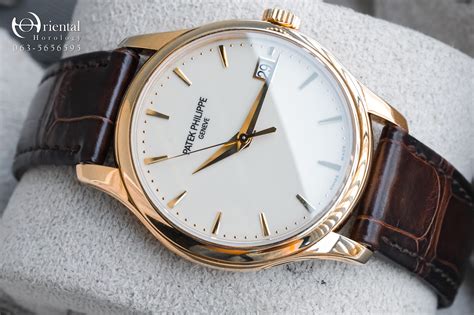 patek philippe calatrava rose gold price